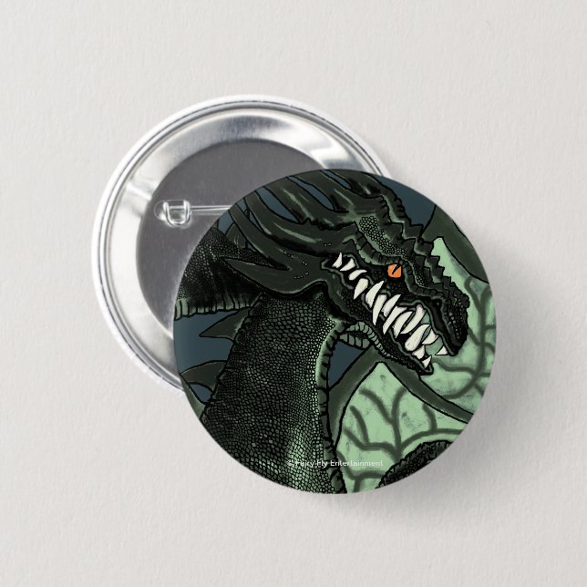 An Ill Wind Blows | The Dragon 6 Cm Round Badge (Front & Back)