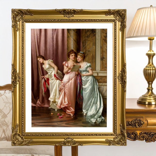 An Illicit Letter by Vittorio Reggianini Photo Print (Creator Uploaded)
