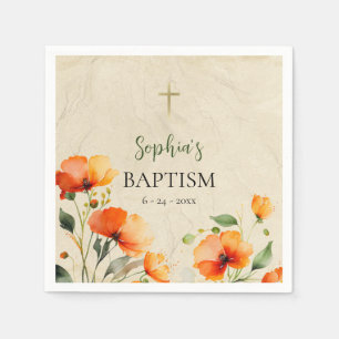 An Illuminated Life Orthodox Christian Baptism Napkin