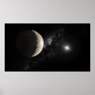 An illustration of Makemake Poster