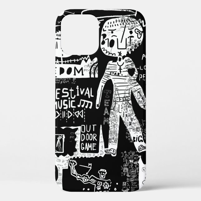 An image that includes a plurality of symbols.stre Case-Mate iPhone case (Back)
