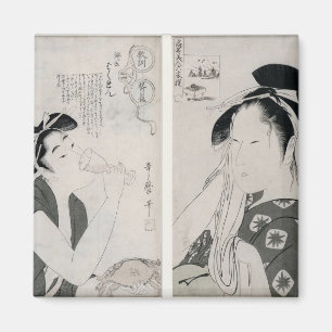 An impertinent woman,series Kyokun oya no Magnet