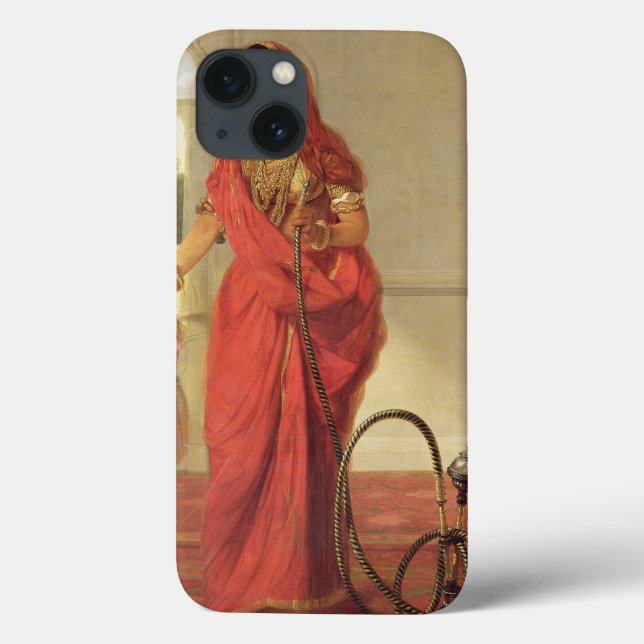 An Indian Dancing Girl with a Hookah, 1772 (oil on Case-Mate iPhone Case (Back)