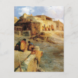 An Indian Pueblo Laguna New Mexico - 1906 Postcard