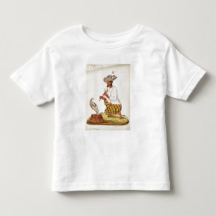 An Indian Snake Charmer with a Cobra, from a Frenc Toddler T-Shirt