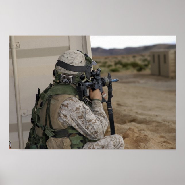 An infantry scout poster (Front)