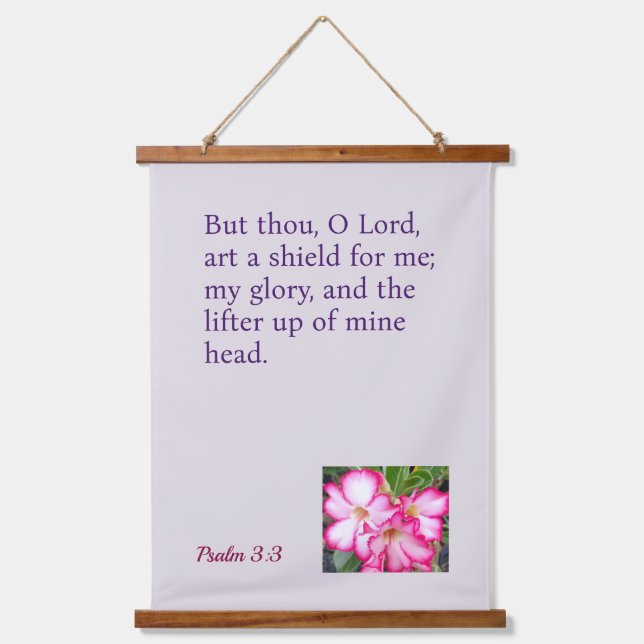 An Inspirational Hanging Tapestry (Front)