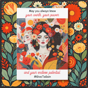 An Inspirational International Women's Day  Card