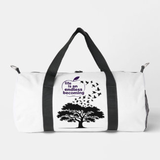 An inspiring Gym and Duffel bag