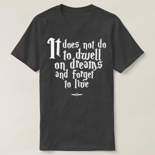 An Inspiring Quote T-Shirt (Design Front)