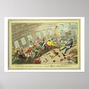 An Interesting Scene on board an East-Indiaman, sh Poster