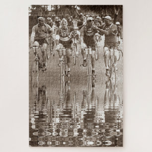 An Intimate Portrait of The Tour de France 1920's Jigsaw Puzzle