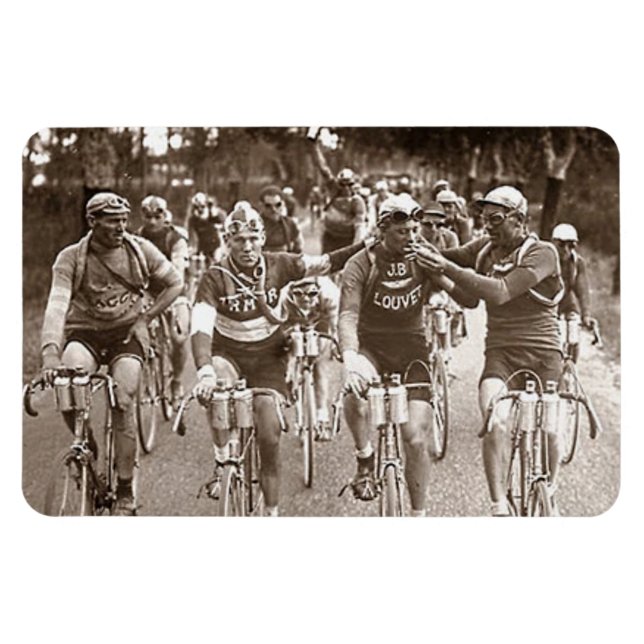 AN INTIMATE PORTRAIT OF THE TOUR DE FRANCE 1920's Magnet (Horizontal)