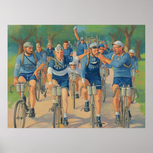 AN INTIMATE PORTRAIT OF THE TOUR DE FRANCE 1920's  Poster (Front)