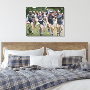 AN INTIMATE PORTRAIT TOUR DE FRANCE 1920's Redux Canvas Print