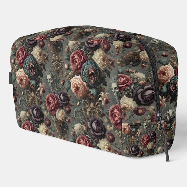 🩸 An Intimidating Bloom – Gothic Victorian Dopp Kit (Right Corner)