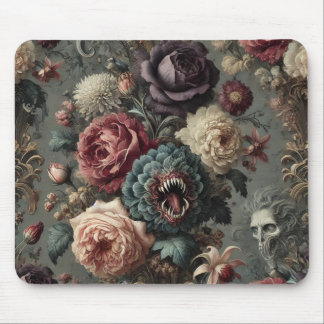 🩸 An Intimidating Bloom – Gothic Victorian Mouse Pad