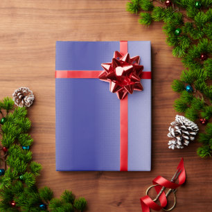 An intricate blue geometric pattern with symmetric wrapping paper