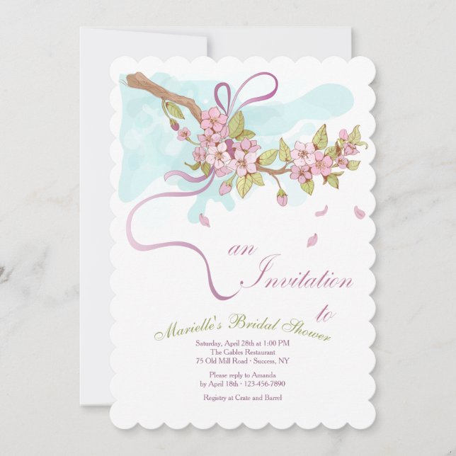 An Invitation To Bridal Shower (Front)