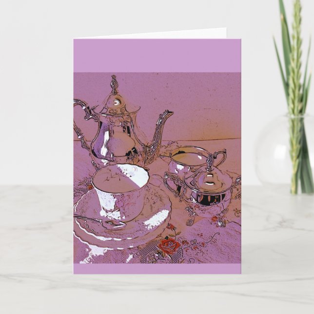 An invitation to high tea (Front)