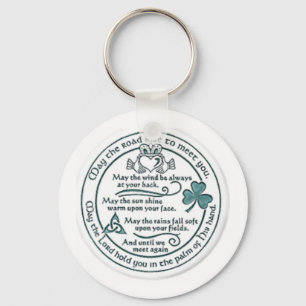 An Irish Blessing Key Ring