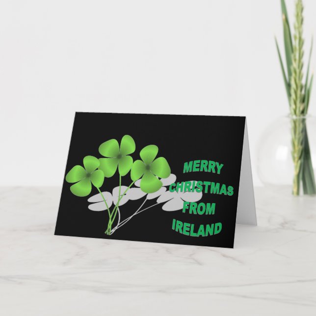 An Irish Christmas Holiday Card (Front)