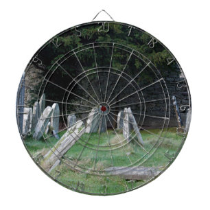 An Irish Grave Yard Dartboard