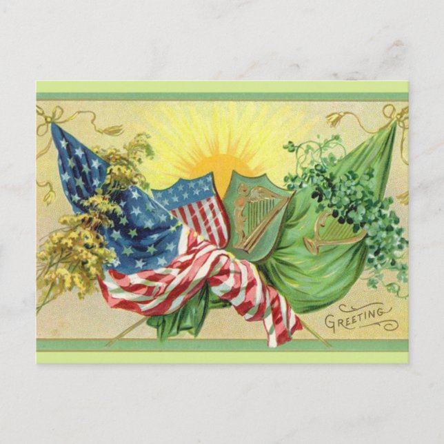An Irish Greeting Postcard (Front)