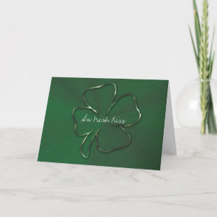 An Irish Kiss Card