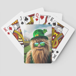 An Irish Sasquatch Playing Cards