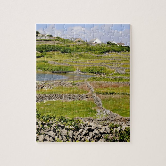 An Irish Stone Wall Jigsaw Puzzle (Vertical)