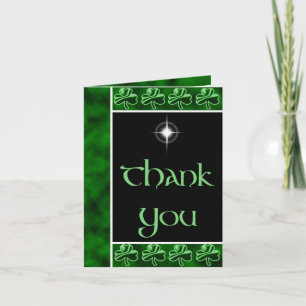 An Irish Wedding Thank You Card