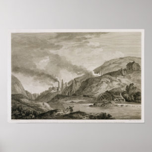 An Iron Work for Casting of Cannon & Boreing Poster