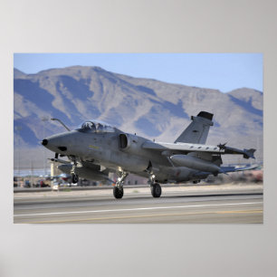 An Italian Air Force AMX fighter Poster