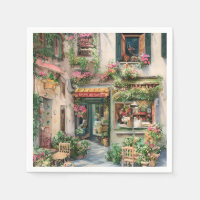 An Italian Street Scene Ephemera Design Series 24