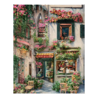 An Italian Street Scene Ephemera Design Series 24