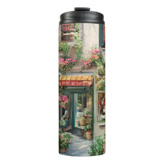 An Italian Street Scene Ephemera Design Series 24 Thermal Tumbler