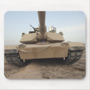 An M-1A1 Main Battle Tank Mouse Pad