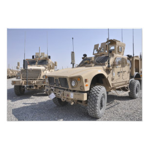 An M-ATV Mine Resistant Ambush Protected vehicl 2 Photo Print