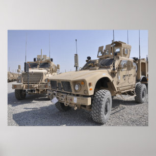 An M-ATV Mine Resistant Ambush Protected vehicl 2 Poster