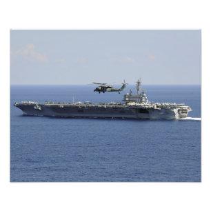 An MH-60S Seahawk helicopter Photo Print