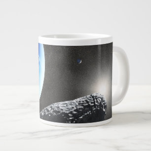 An Neptune's Tiny Moon Hippocamp. Large Coffee Mug