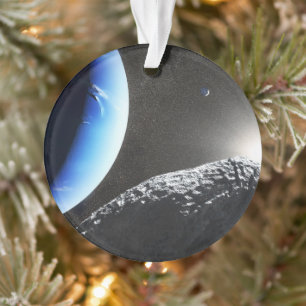 An Neptune's Tiny Moon Hippocamp. Ornament