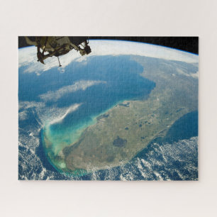 An Oblique Florida, On The Southeastern Coast Jigsaw Puzzle