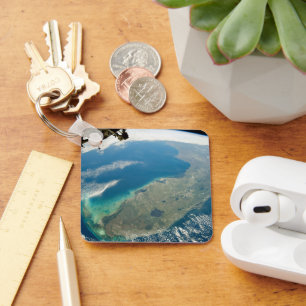 An Oblique Florida, On The Southeastern Coast Key Ring