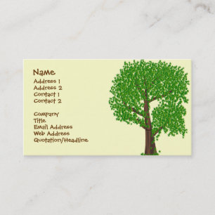 An Odd Tree Business Card
