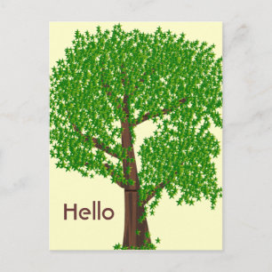 An Odd Tree Postcard