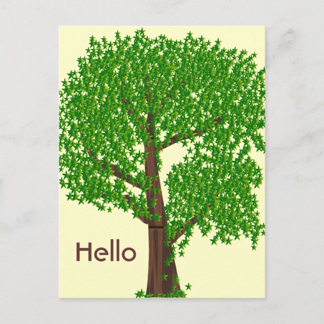 An Odd Tree Postcard (Front)