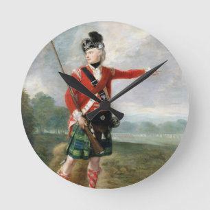 An Officer of the Light Company of the 73rd Highla Round Clock