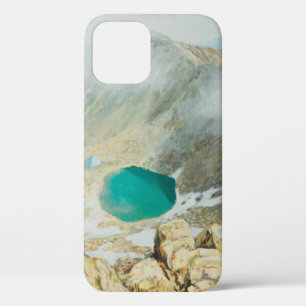 An oil painting on canvas of the highest peak in B iPhone 12 Case